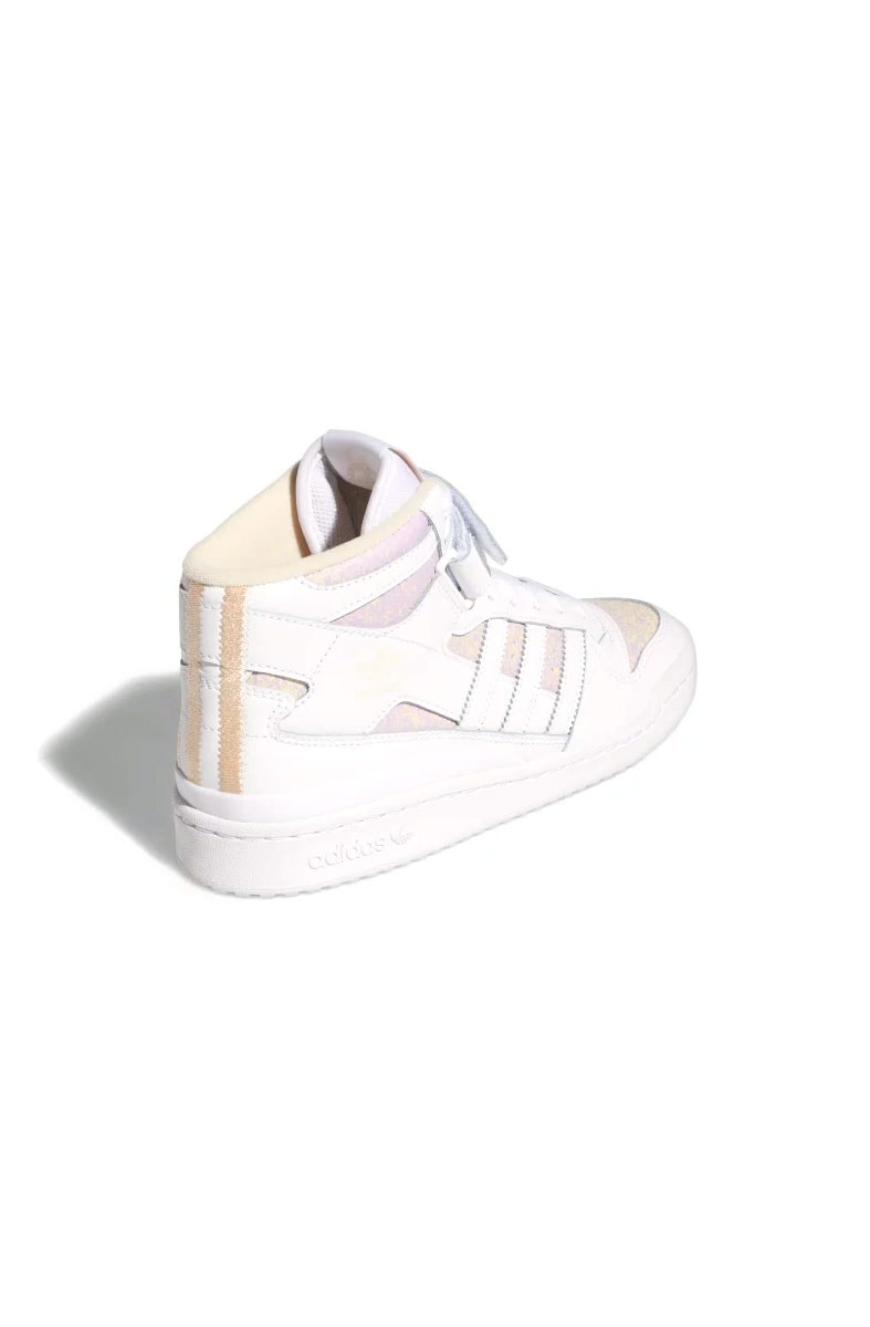 Tênis Adidas Forum Mid Feminino Branco/Color - NewSkull