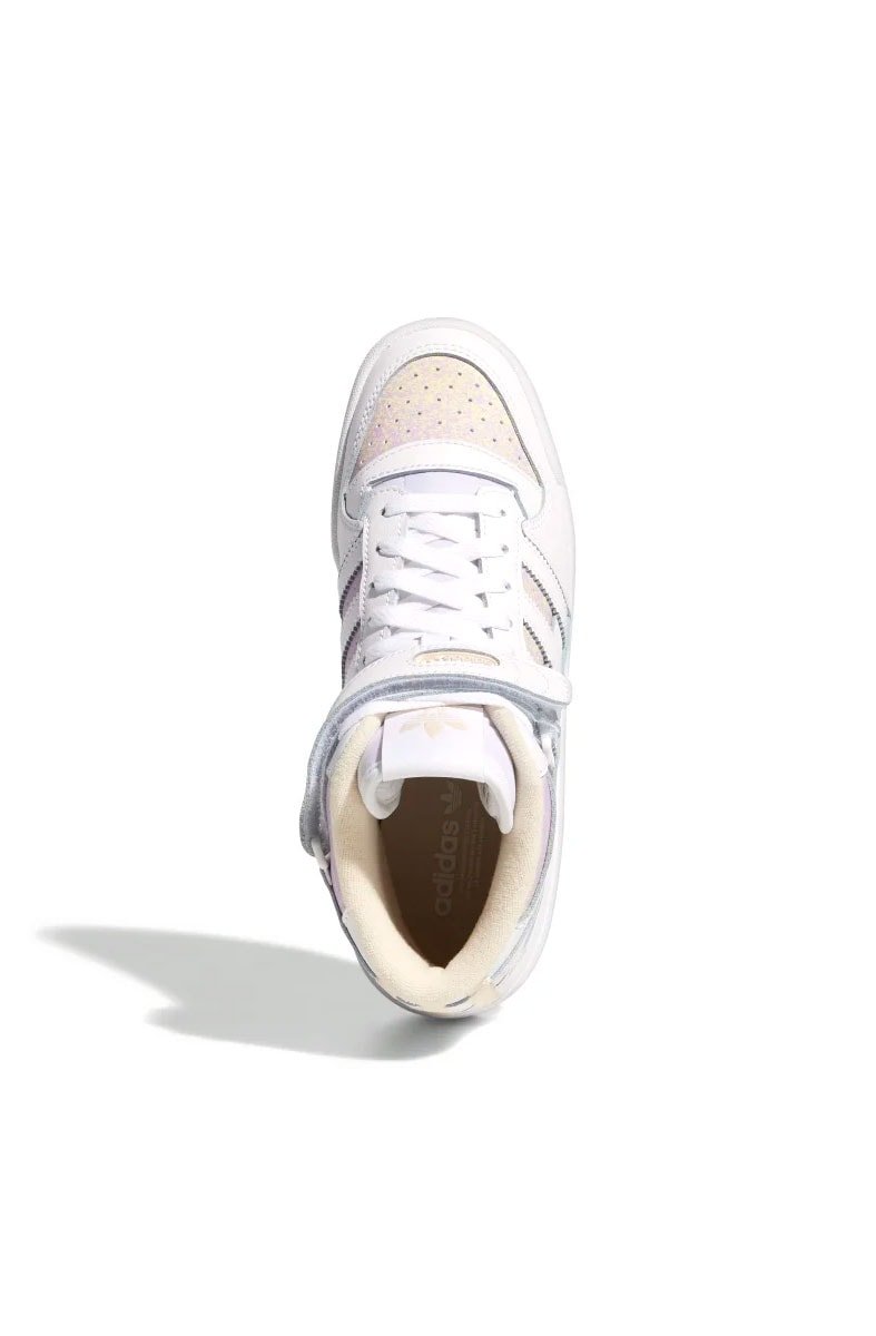 Tênis Adidas Forum Mid Feminino Branco/Color - NewSkull