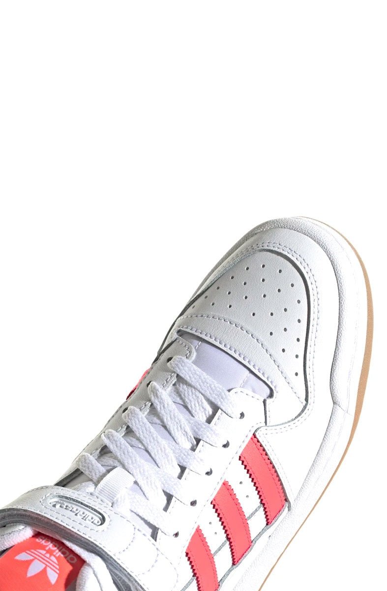Tênis Adidas Forum Mid Feminino Branco/Rosa - NewSkull