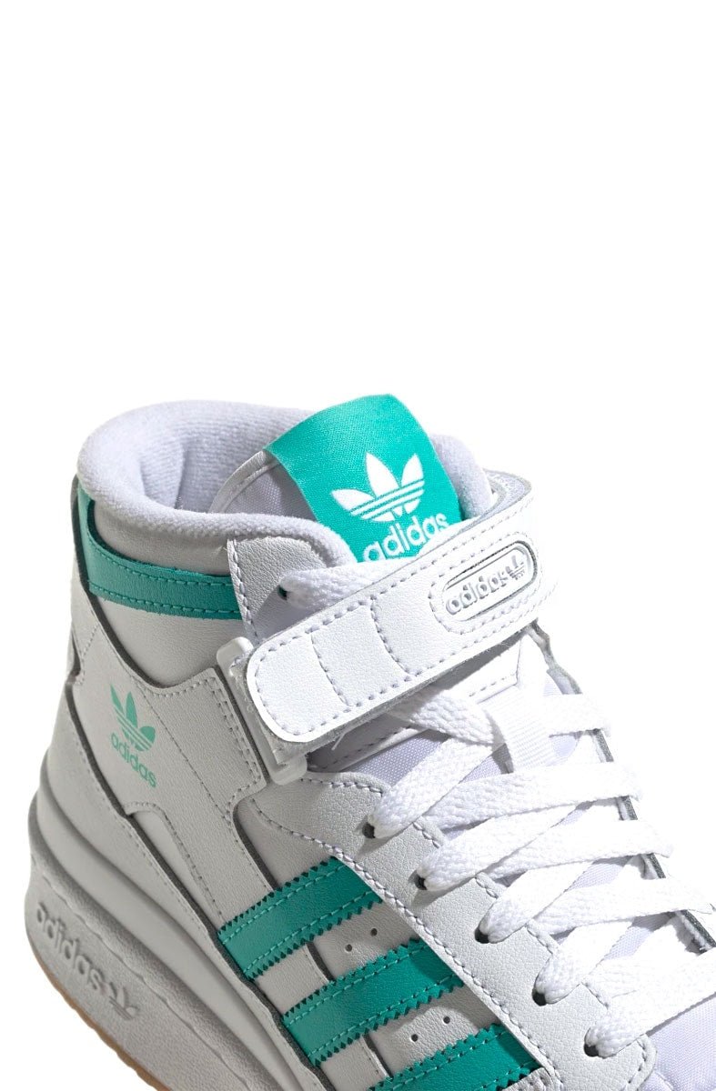 Tênis Adidas Forum Mid Feminino Branco/Verde - NewSkull