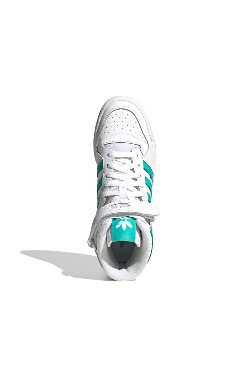 Tênis Adidas Forum Mid Feminino Branco/Verde - NewSkull