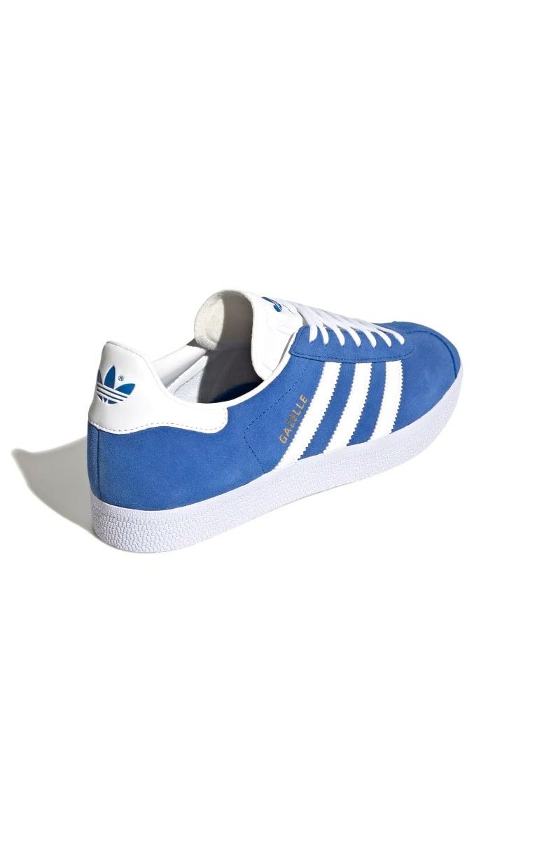 Tênis Adidas Gazelle Azul/Branco - NewSkull