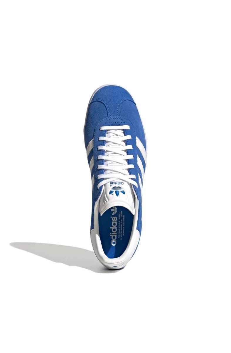 Tênis Adidas Gazelle Azul/Branco - NewSkull