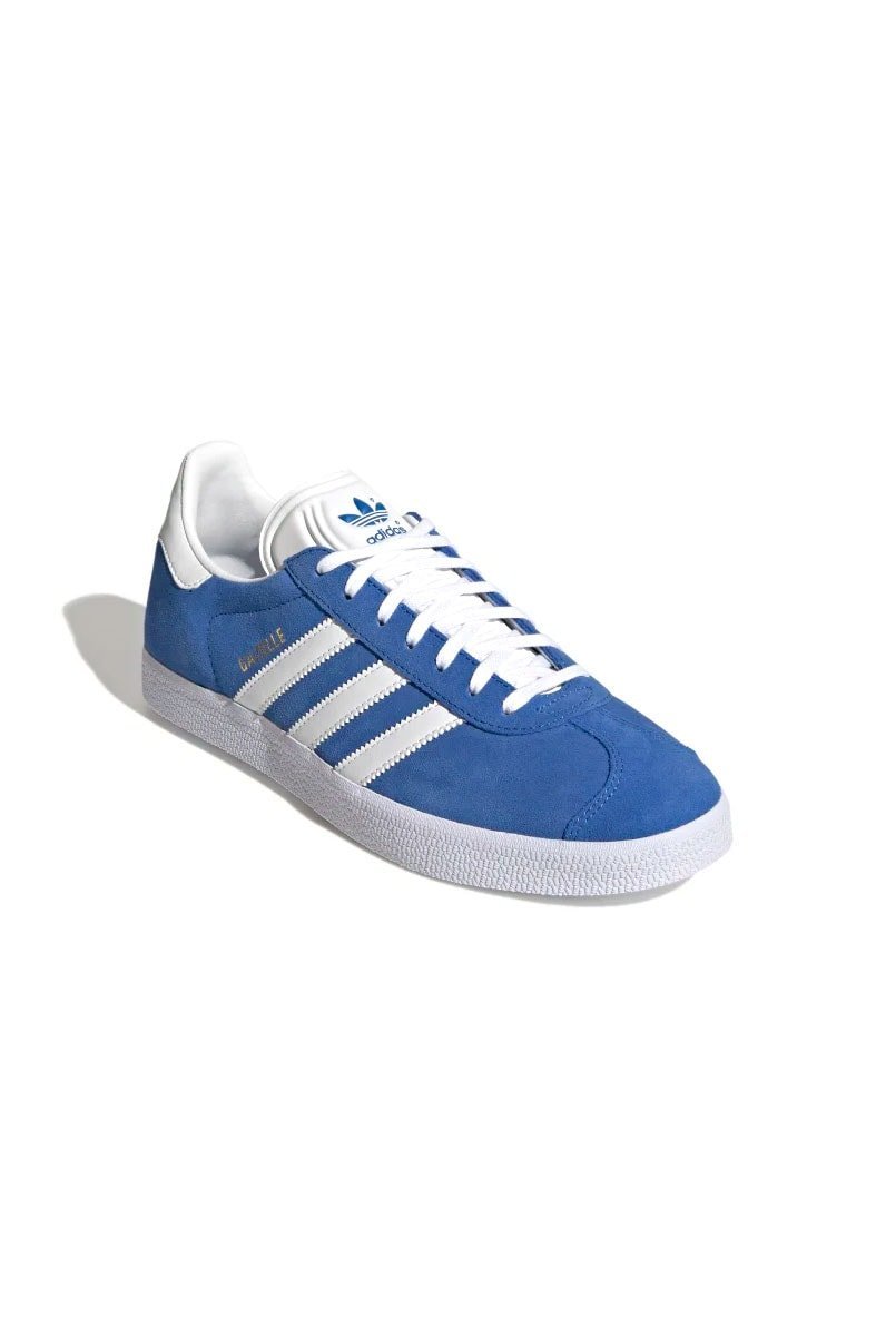 Tênis Adidas Gazelle Azul/Branco - NewSkull