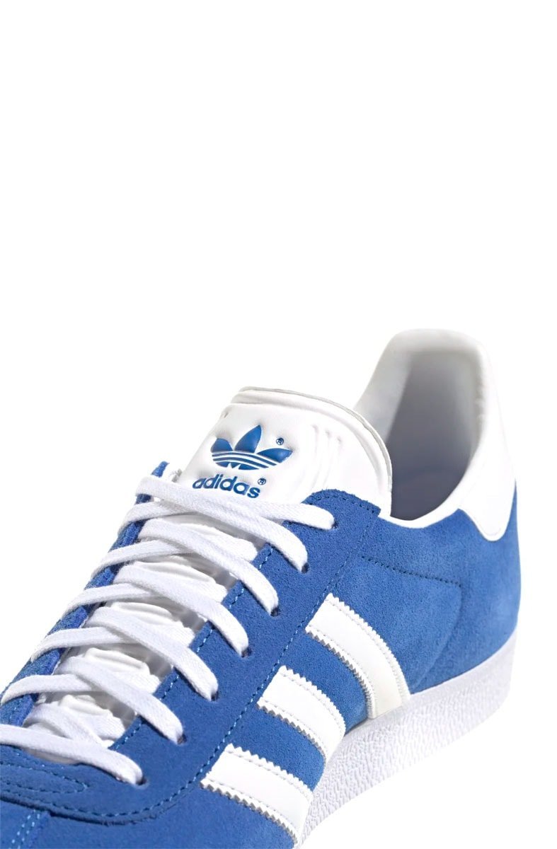 Tênis Adidas Gazelle Azul/Branco - NewSkull
