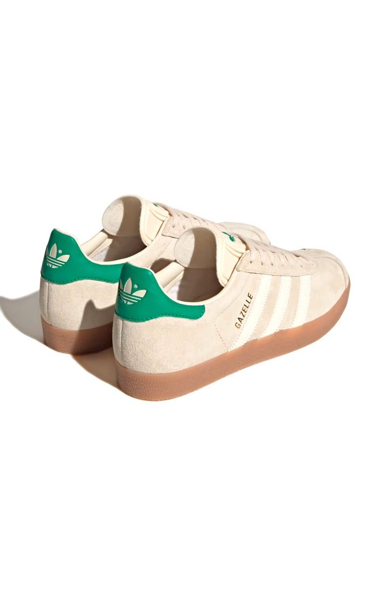 Tênis Adidas Gazelle Bege/Branco IF3235 - NewSkull
