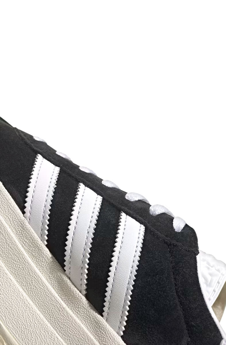 Tênis Adidas Gazelle Bold Feminino Preto/Branco HQ6912 - NewSkull