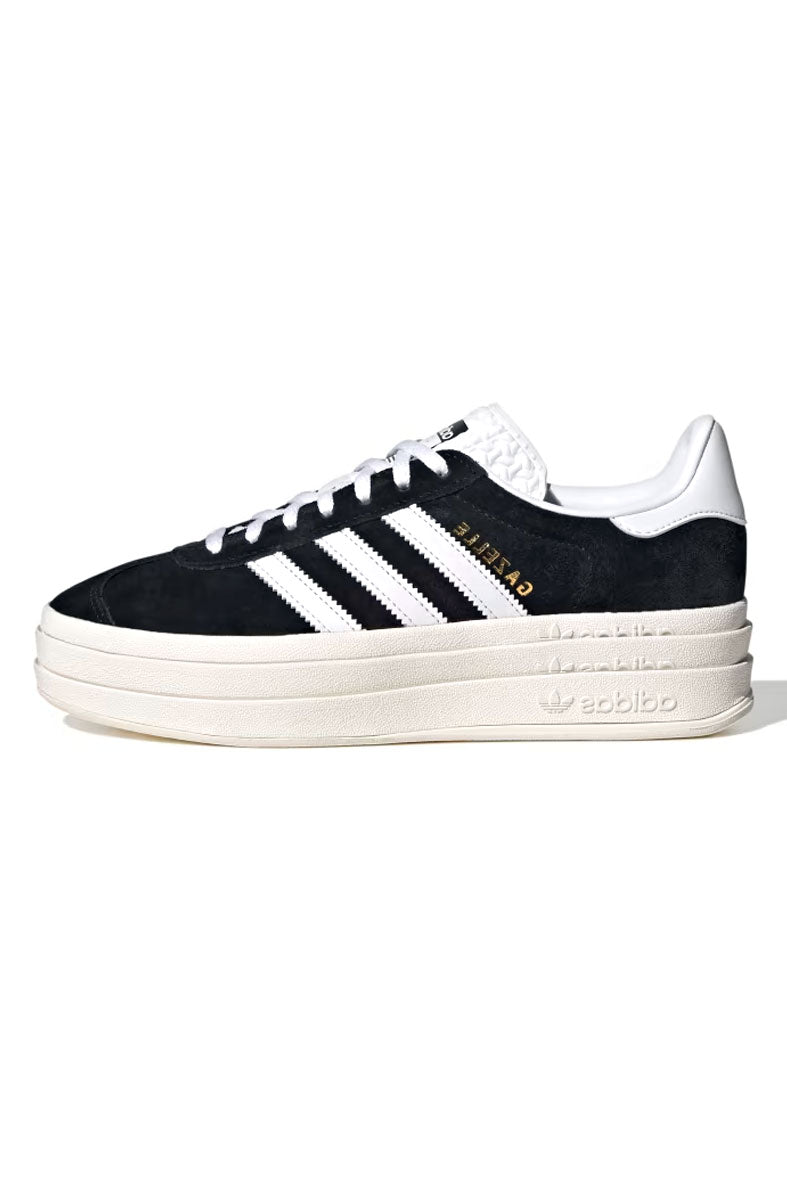 Tênis Adidas Gazelle Bold Feminino Preto/Branco HQ6912 - NewSkull