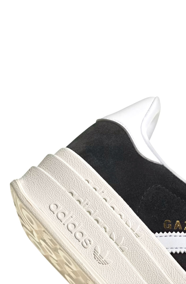 Tênis Adidas Gazelle Bold Feminino Preto/Branco HQ6912 - NewSkull