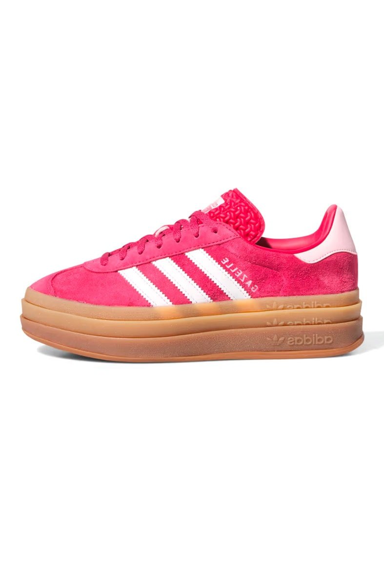 Tênis Adidas Gazelle Bold Feminino Rosa/Branco ID6997 - NewSkull