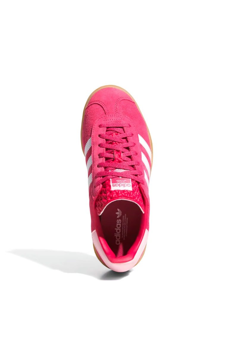 Tênis Adidas Gazelle Bold Feminino Rosa/Branco ID6997 - NewSkull
