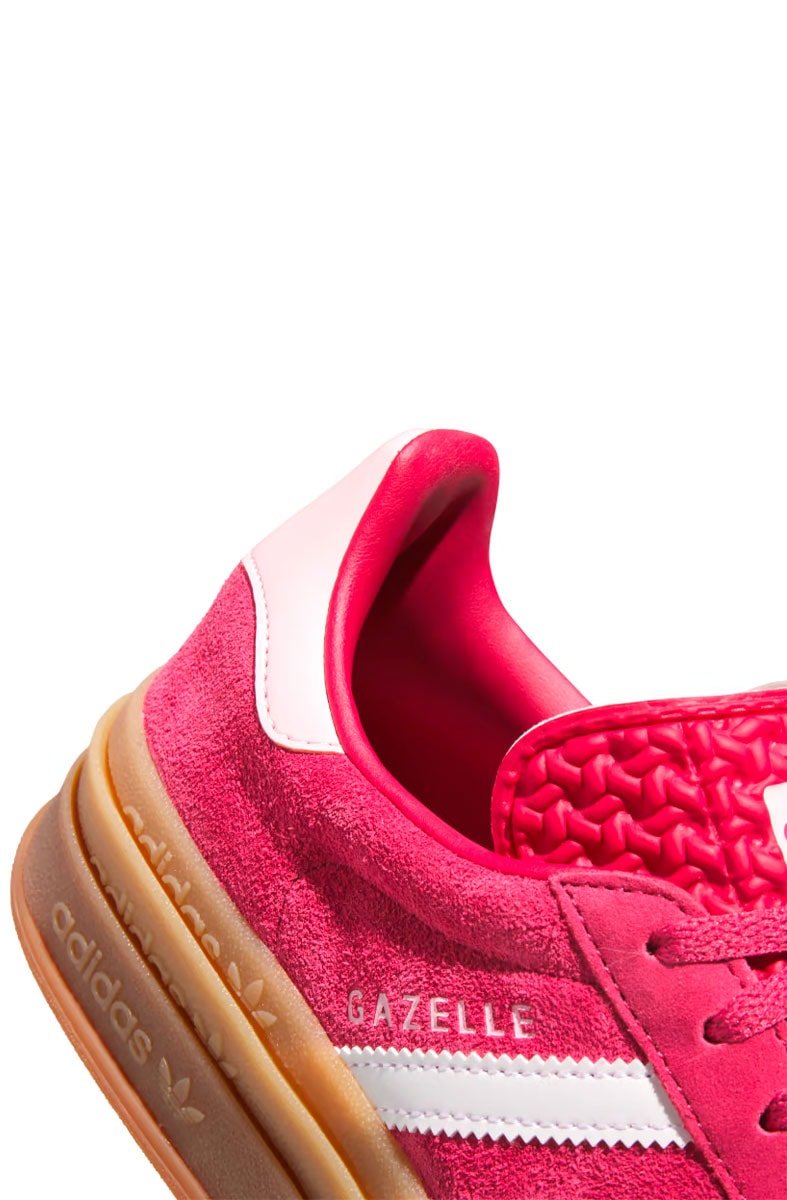 Tênis Adidas Gazelle Bold Feminino Rosa/Branco ID6997 - NewSkull