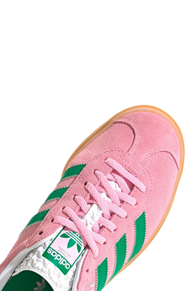 Tênis Adidas Gazelle Bold Feminino Rosa/Verde IE0420 - NewSkull