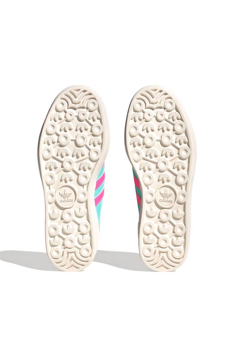 Tênis Adidas Gazelle Bold Feminino Turquesa/Rosa ID7026 - NewSkull