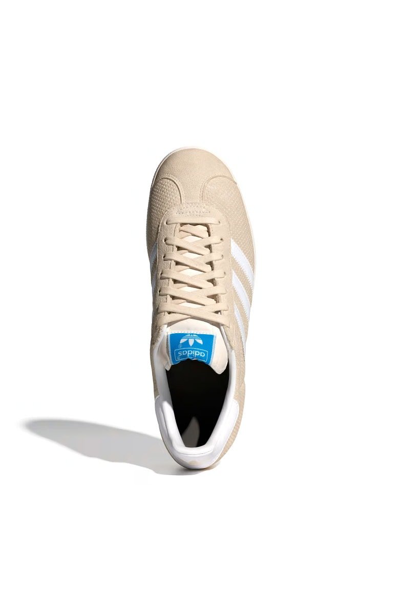Tênis Adidas Gazelle Feminino Bege/Branco IF3817 - NewSkull