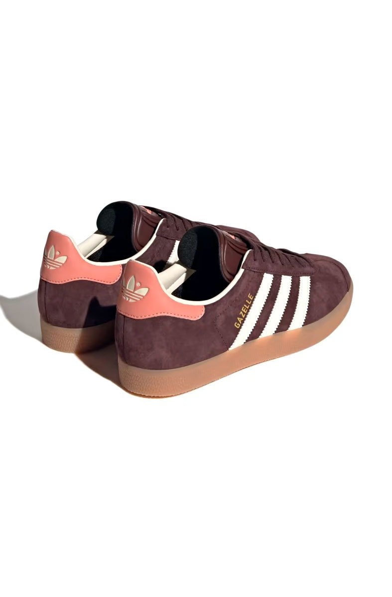 Tênis Adidas Gazelle Feminino Marrom Escuro/Bege IF3233 - NewSkull
