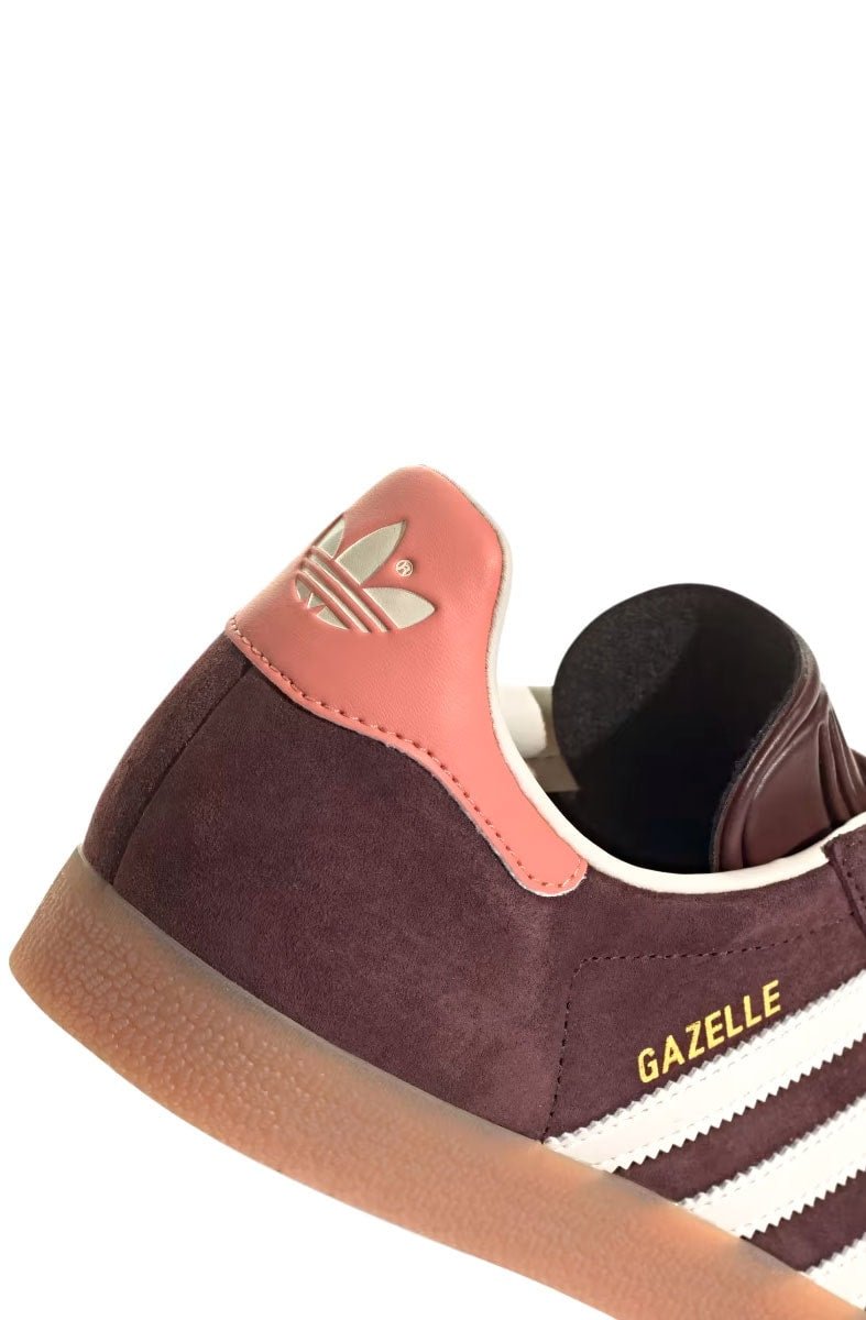 Tênis Adidas Gazelle Feminino Marrom Escuro/Bege IF3233 - NewSkull