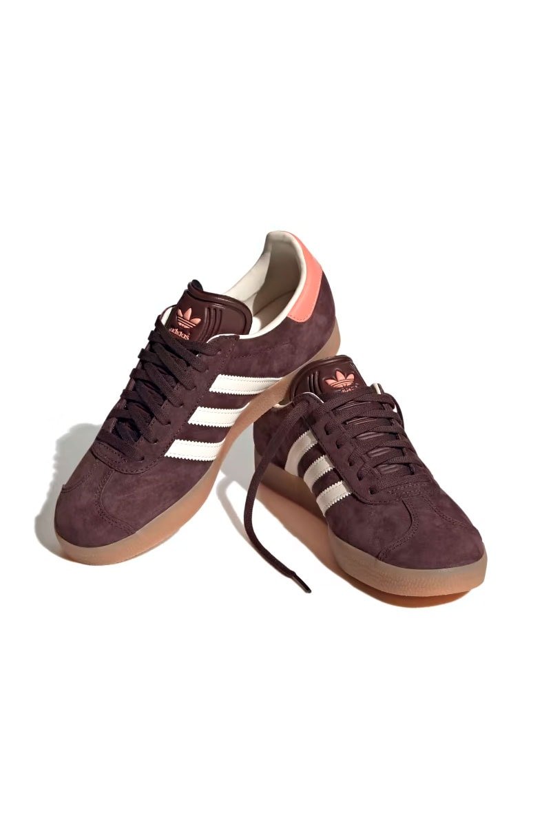 Tênis Adidas Gazelle Feminino Marrom Escuro/Bege IF3233 - NewSkull