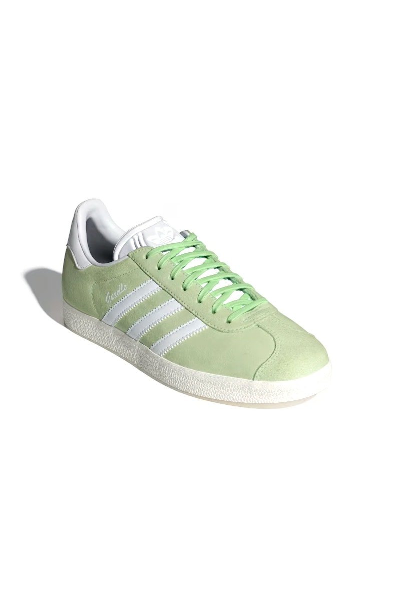 Tênis Adidas Gazelle Feminino Verde Claro/Branco IE0442 - NewSkull