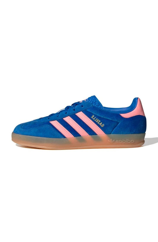 Tênis Adidas Gazelle Indoor Azul/Rosa IG6785 - NewSkull