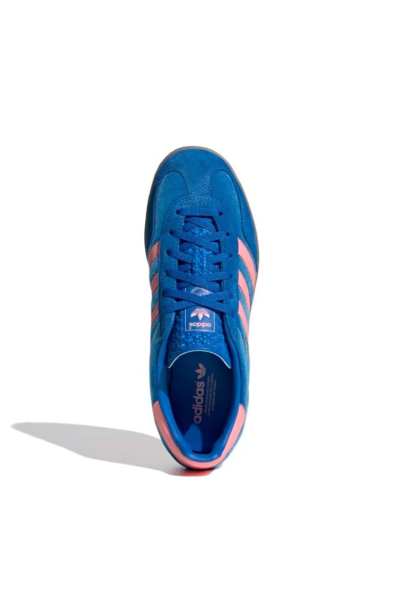 Tênis Adidas Gazelle Indoor Azul/Rosa IG6785 - NewSkull