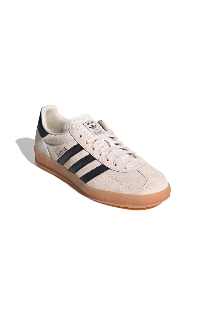 Tênis Adidas Gazelle Indoor Bege/Preto JH6194 - NewSkull