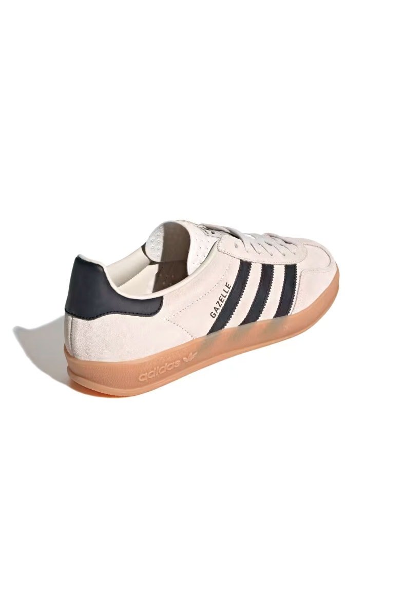 Tênis Adidas Gazelle Indoor Bege/Preto JH6194 - NewSkull