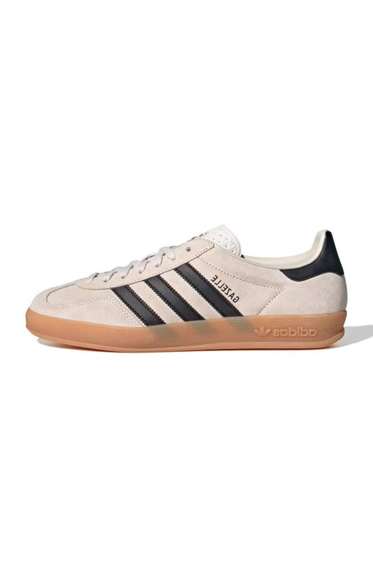 Tênis Adidas Gazelle Indoor Bege/Preto JH6194 - NewSkull