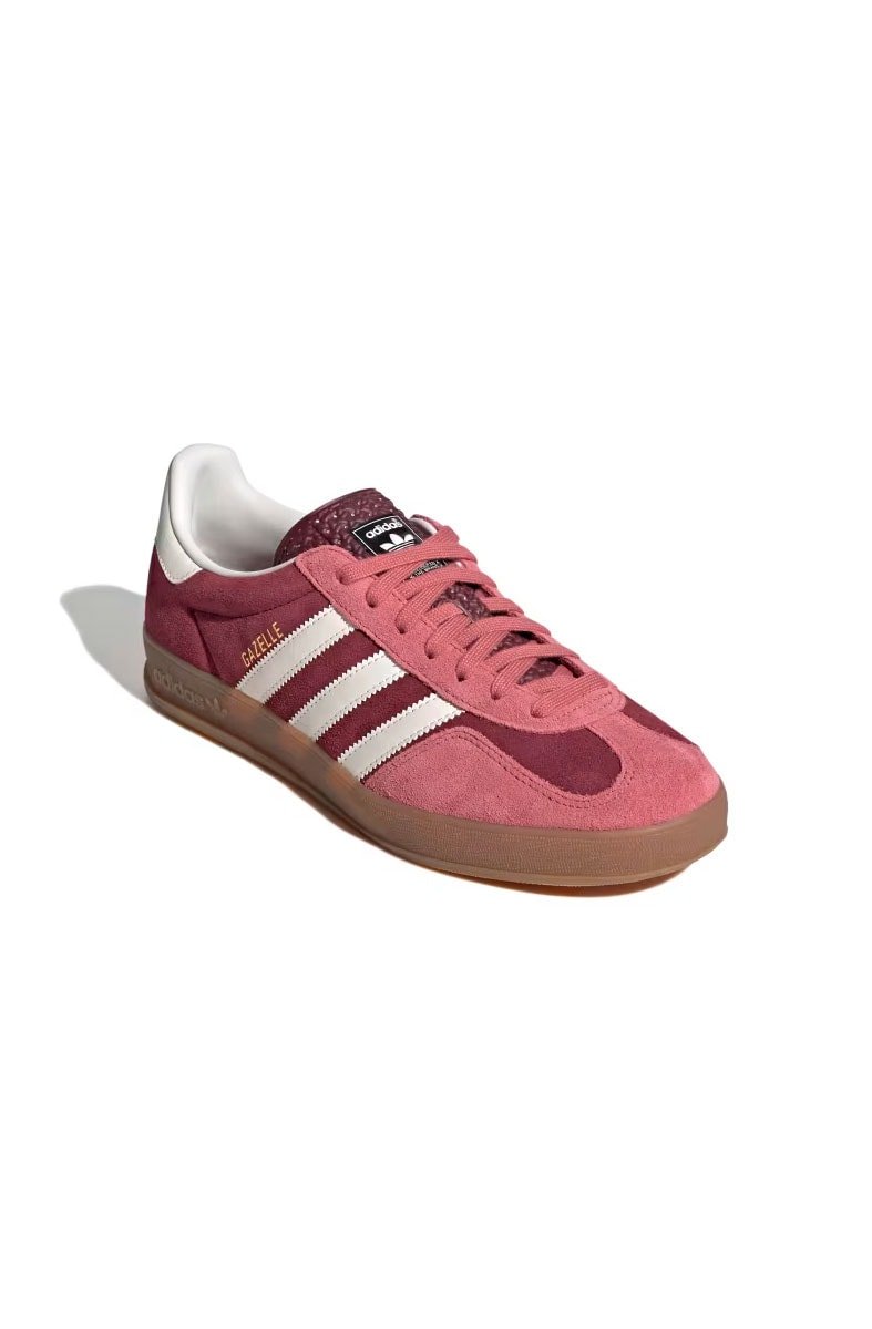 Tênis Adidas Gazelle Indoor Bordo/Branco IF9647 - NewSkull