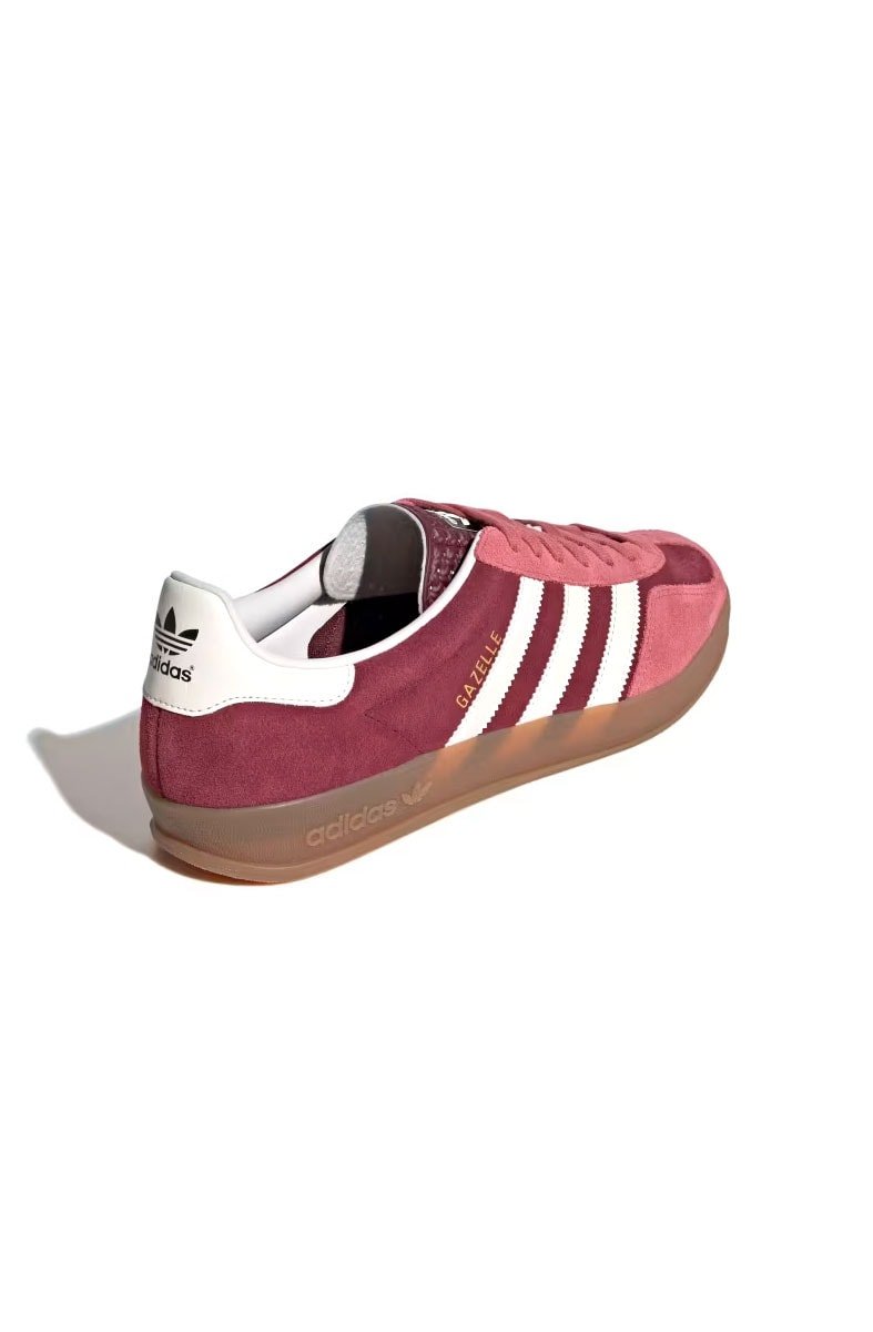 Tênis Adidas Gazelle Indoor Bordo/Branco IF9647 - NewSkull