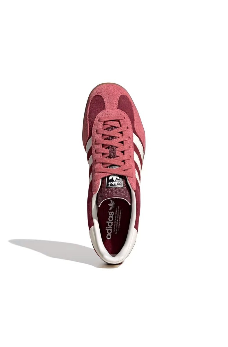 Tênis Adidas Gazelle Indoor Bordo/Branco IF9647 - NewSkull