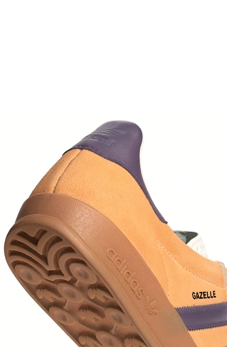 Tênis Adidas Gazelle Indoor Feminino Amarelo/Roxo IG1636 - NewSkull