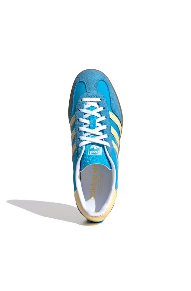 Tênis Adidas Gazelle Indoor Feminino Azul/Amarelo IE2960 - NewSkull