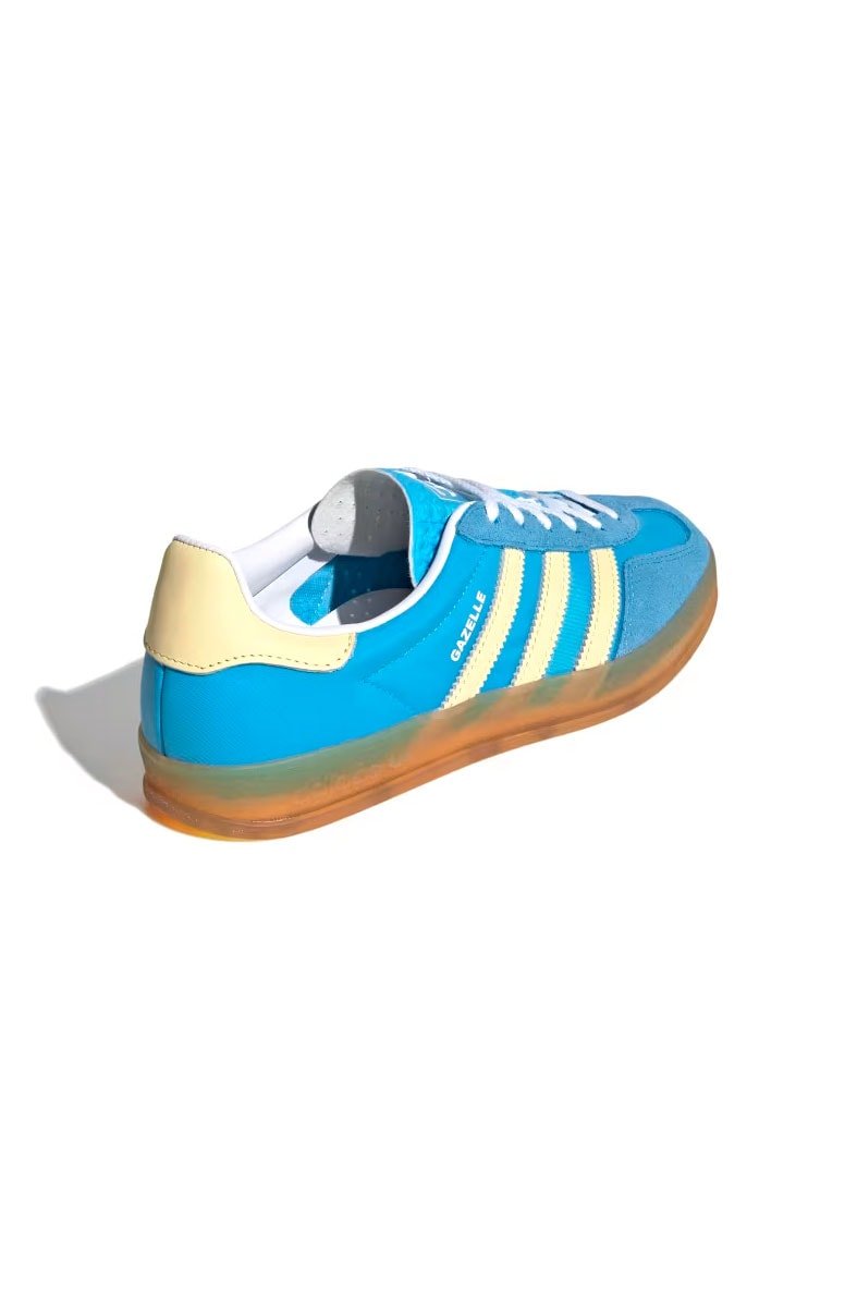 Tênis Adidas Gazelle Indoor Feminino Azul/Amarelo IE2960 - NewSkull