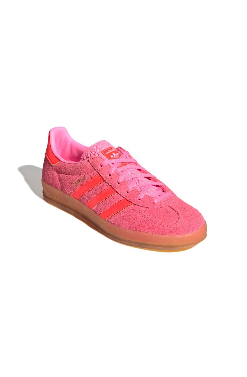 Tênis Adidas Gazelle Indoor Feminino Rosa/Vermelho IE1058 - NewSkull