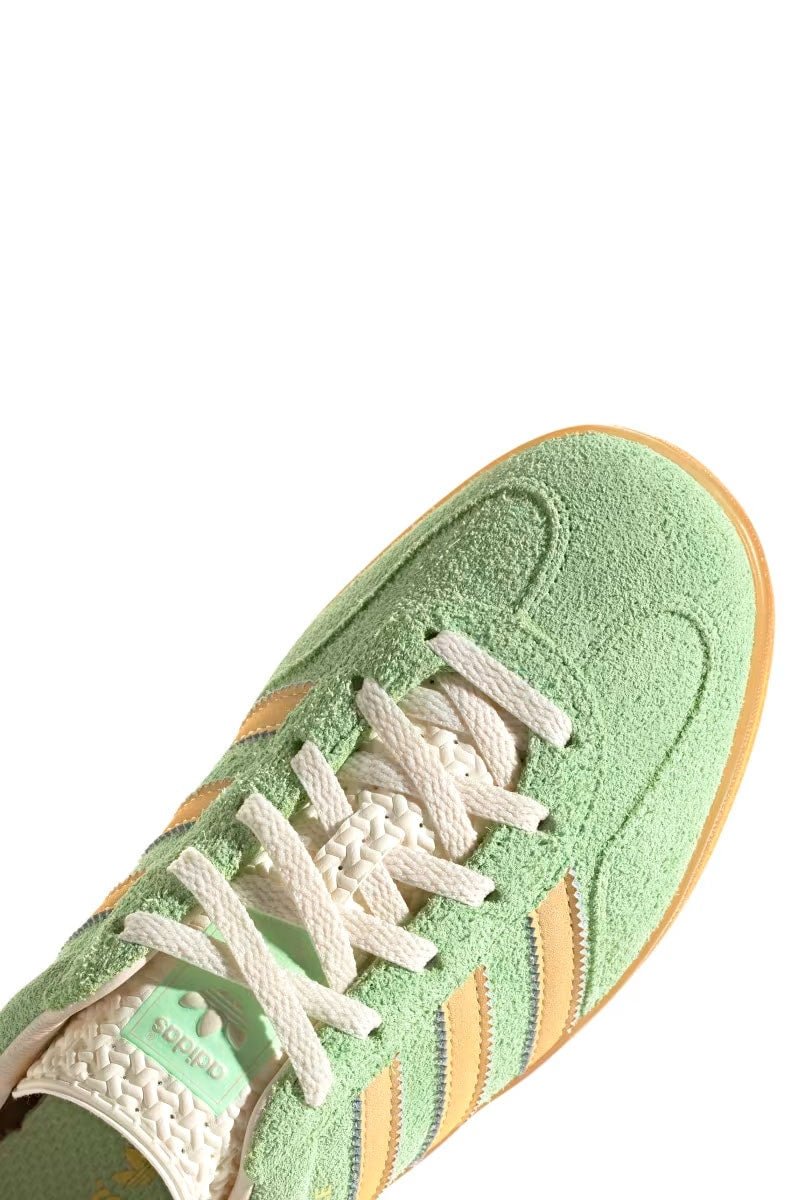 Tênis Adidas Gazelle Indoor Feminino Verde Claro/Bege IE2948 - NewSkull