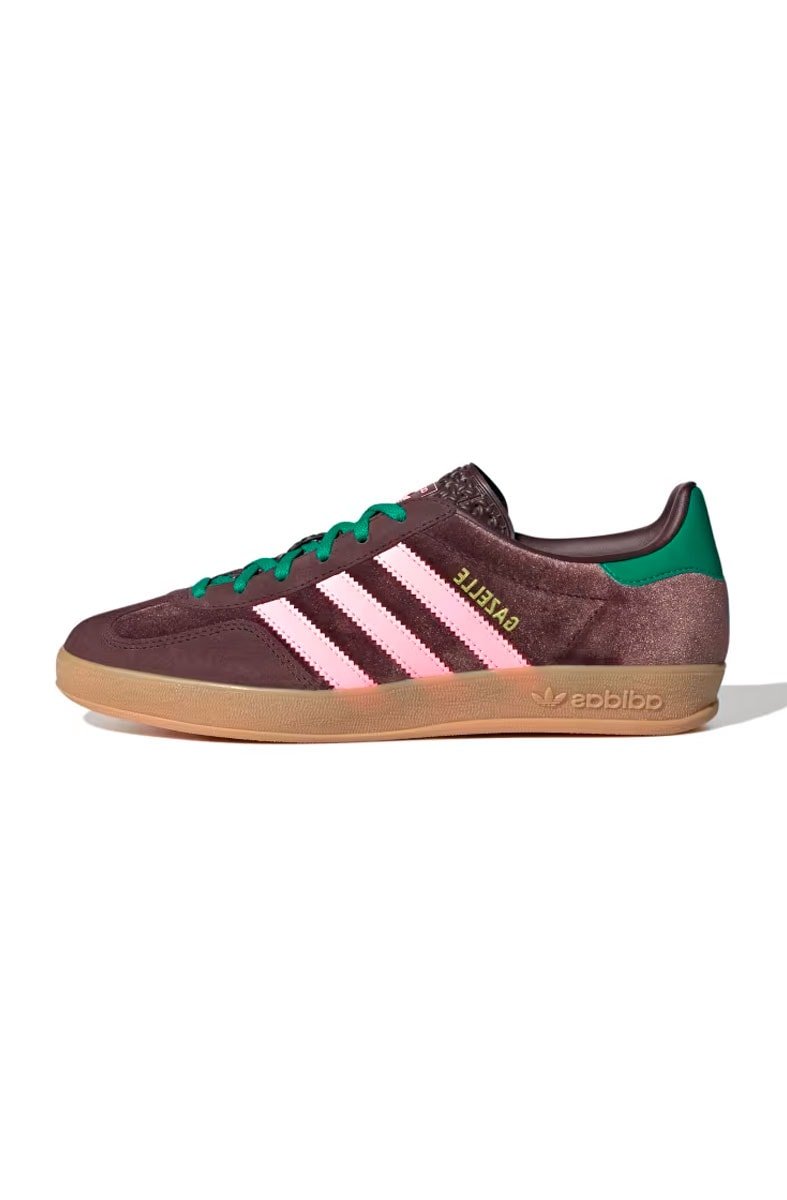 Tênis Adidas Gazelle Indoor Marrom/Rosa JI2714 - NewSkull