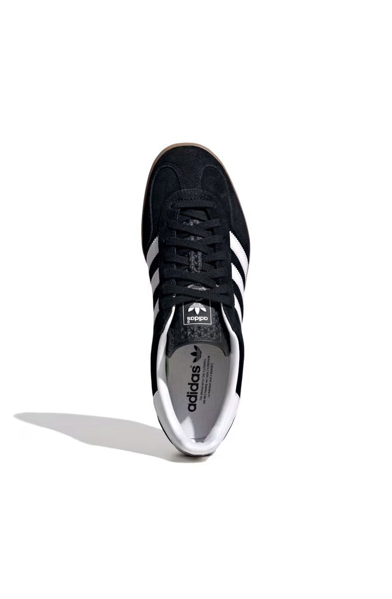 Tênis Adidas Gazelle Indoor Preto/Branco JI2060 - NewSkull