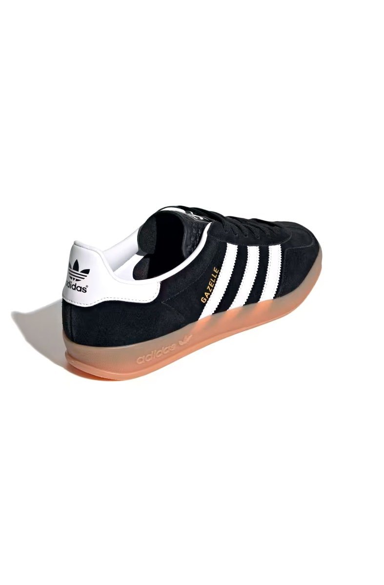 Tênis Adidas Gazelle Indoor Preto/Branco JI2060 - NewSkull