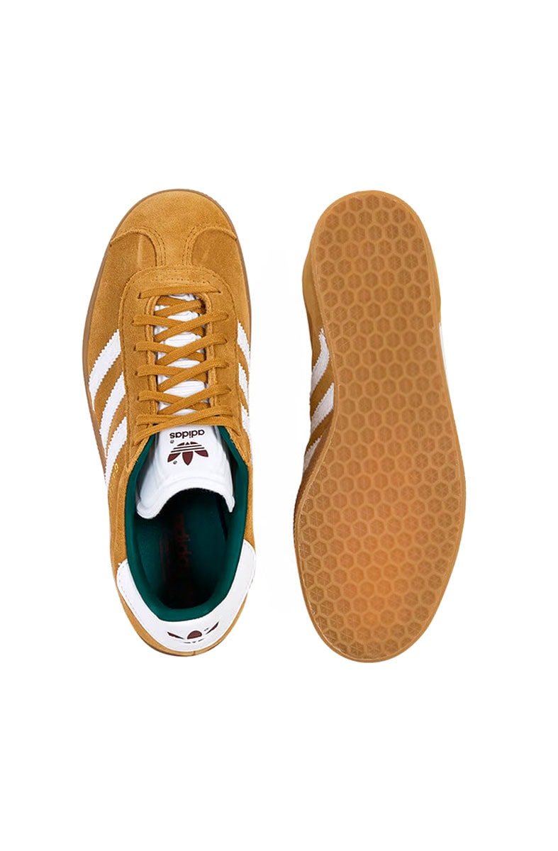Tênis Adidas Gazelle Monogram Marrom/Branco ID7990 - NewSkull