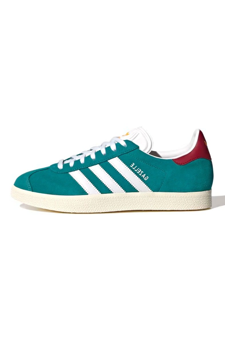 Tênis Adidas Gazelle Monogram Turquesa/Branco IF0881 - NewSkull