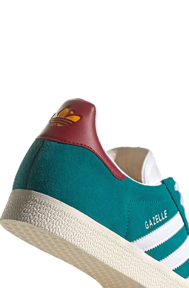 Tênis Adidas Gazelle Monogram Turquesa/Branco IF0881 - NewSkull