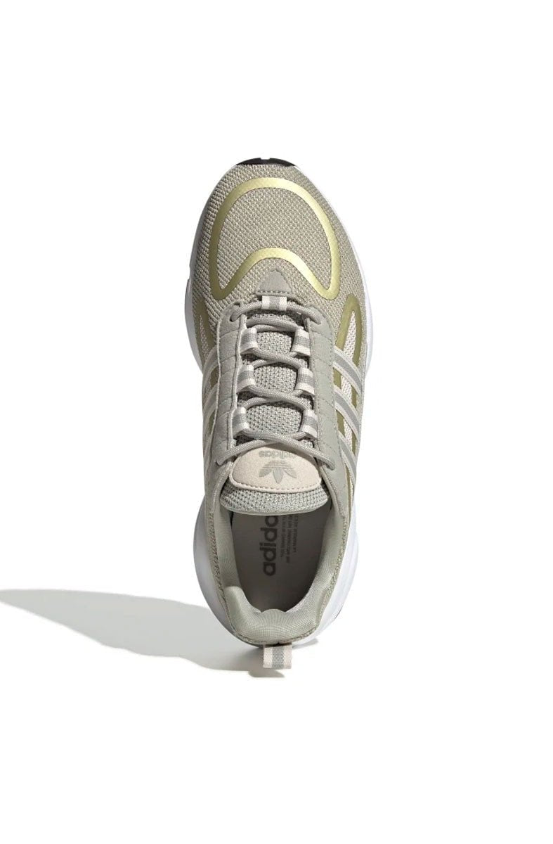 Tênis Adidas Haiwee Bege/Dourado - NewSkull