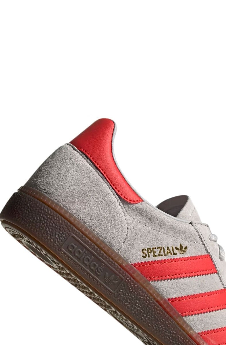 Tênis Adidas Handball Spezial Cinza/Vermelho EF5747 - NewSkull