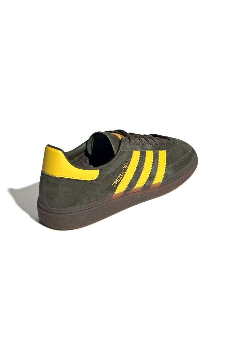 Tênis Adidas Handball Spezial Verde Escuro/Amarelo EF5748 - NewSkull
