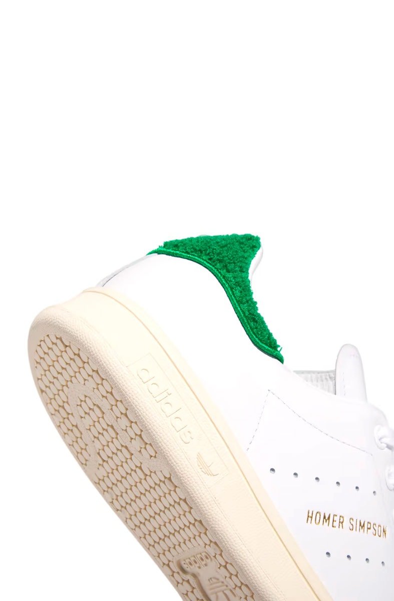 Tênis Adidas Homer Simpson x Stan Smith Branco/Verde IE7564 - NewSkull