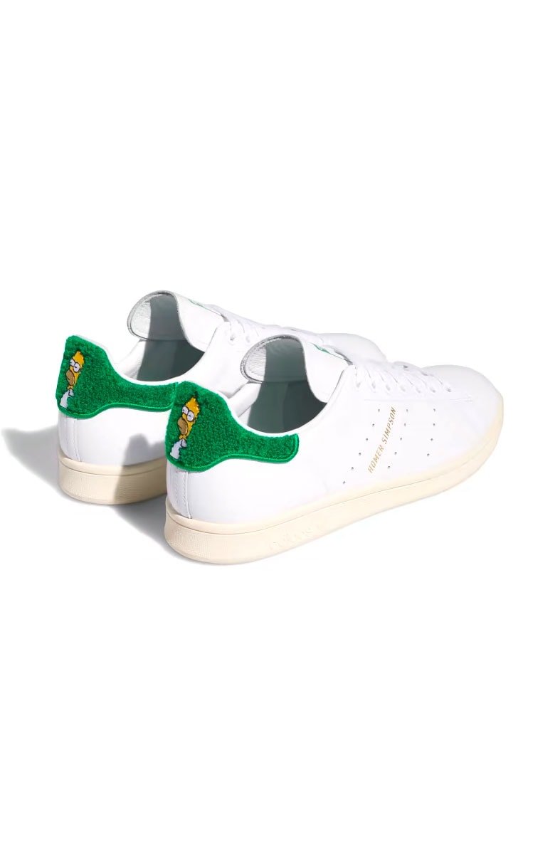 Tênis Adidas Homer Simpson x Stan Smith Branco/Verde IE7564 - NewSkull