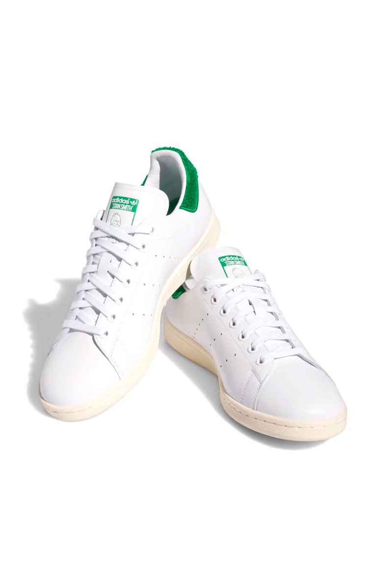 Tênis Adidas Homer Simpson x Stan Smith Branco/Verde IE7564 - NewSkull