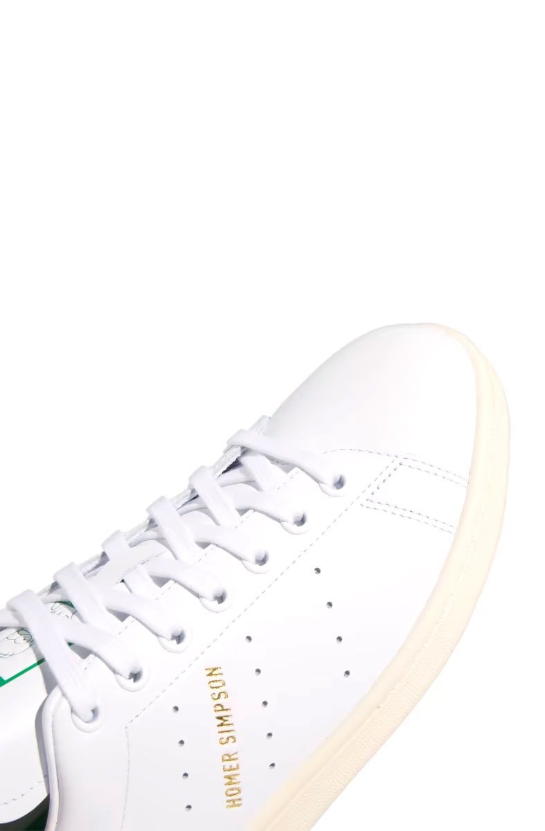 Tênis Adidas Homer Simpson x Stan Smith Branco/Verde IE7564 - NewSkull