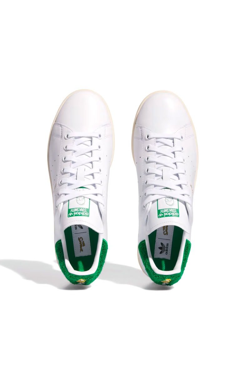 Tênis Adidas Homer Simpson x Stan Smith Branco/Verde IE7564 - NewSkull